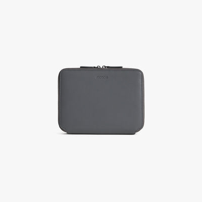 Dover Grey (Vegan Leather) | Front view of Metro Folio Kit in Dover Grey
