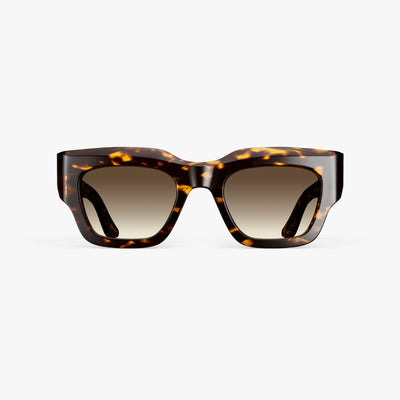 Tortoise / Brown Gradient Lens | Front view of Intrados Sunglasses in Tortoise with Brown Gradient Lens