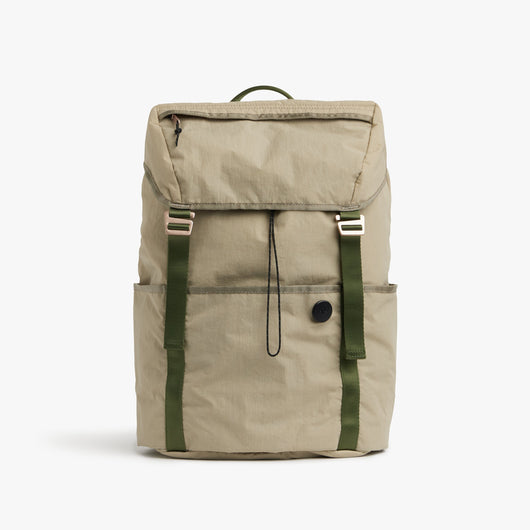 Dune | Front view of the large Field Backpack in Dune