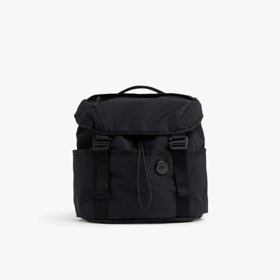 Black | Front view of the small Field Backpack in Black