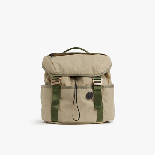 Dune | Front view of the small Field Backpack in Dune