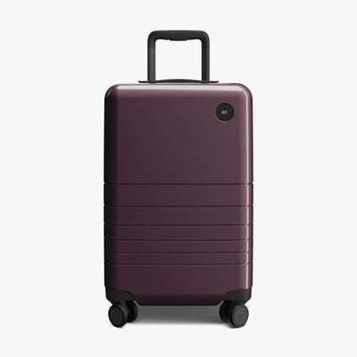 Mulberry (Glossy) | Front view of Carry-On in Mulberry (Glossy)