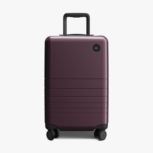 Mulberry (Glossy) | Front view of Carry-On in Mulberry (Glossy)