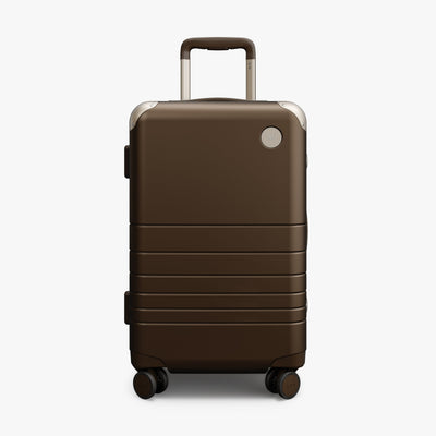Adobe Brown | Front view of Carry-On in Adobe Brown