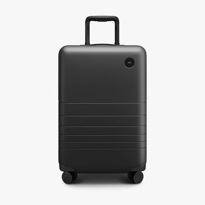 Midnight Black | Front view of Carry-On Plus in Midnight Black